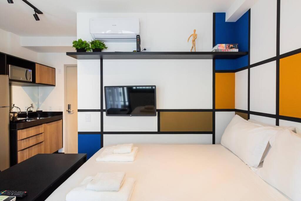 サンパウロBhomy Vila Mariana Novo E Bem Localizado H606Bアパートメント エクステリア 写真